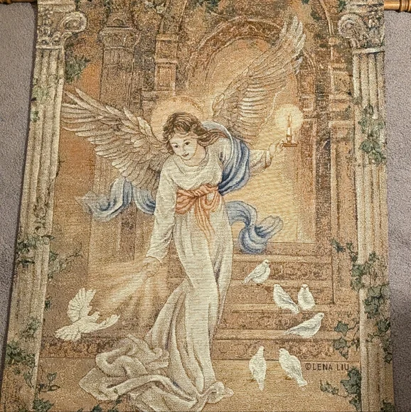 Lena Liu Angel Tapestry Wall Hanging - Picture 2 of 5